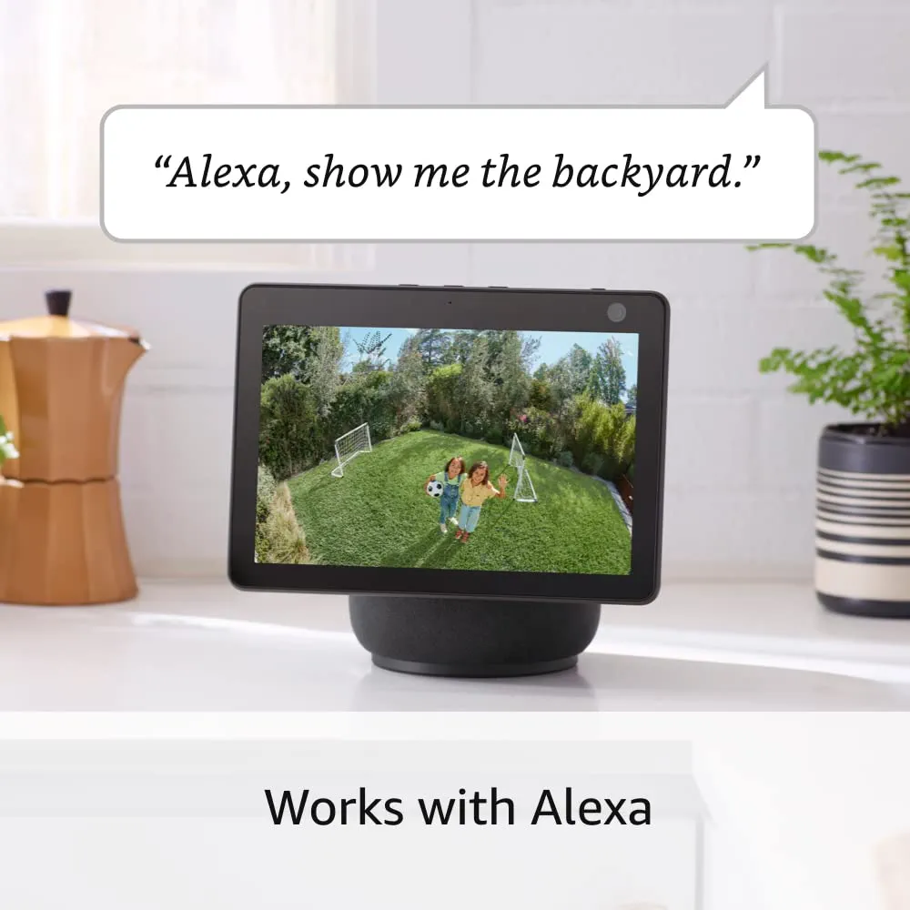 ring spotlight cam plus – wireless security camera with color night vision & siren (2022)