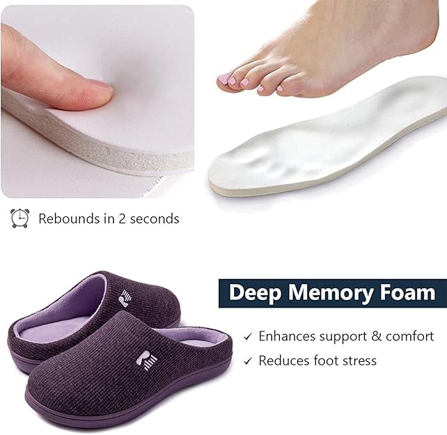 RockDove Memory Foam Slippers UK - Image 6