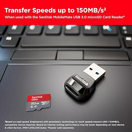 SanDisk Ultra 512GB microSDXC UK – High-Speed Memory Card - Image 3