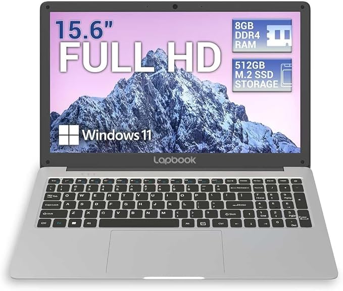 Lapbook S15 N2 15.6-inch Full HD Laptop with 8GB RAM and 512GB SSD – Best Budget Laptop in the United Kingdom