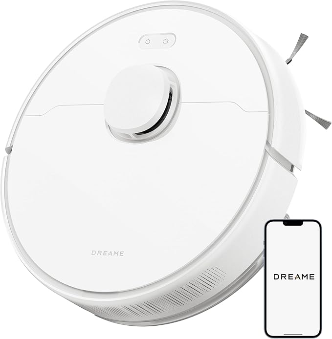 Dreame D9 Max Gen 2 robot vacuum cleaner with mop, 6000Pa suction and LDS navigation designed for homes in the United Kingdom.