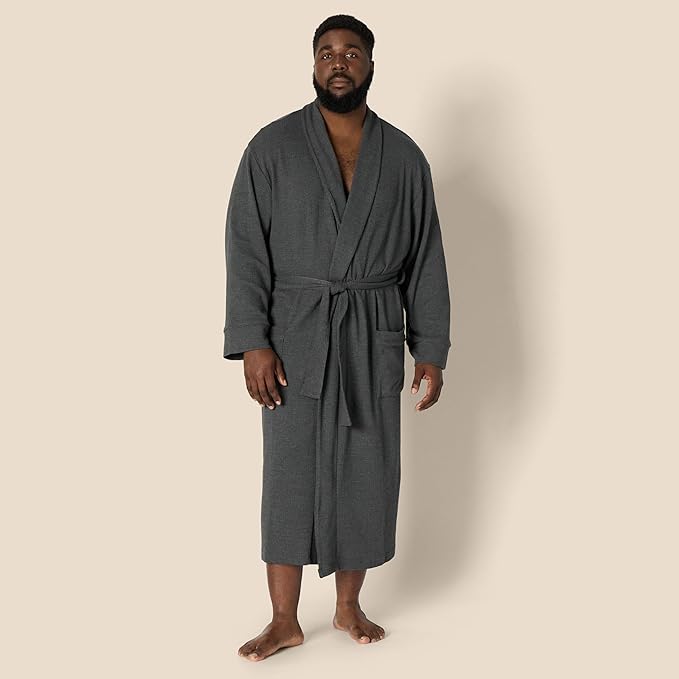 Amazon Essentials Waffle Bathrobe UK - Image 7
