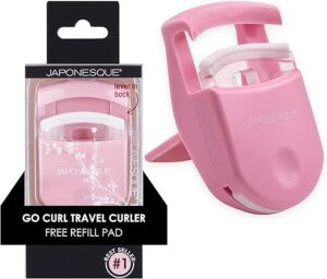 JAPONESQUE Go Curl Eyelash Curler Pink – Premium lash curler for women in the United Kingdom