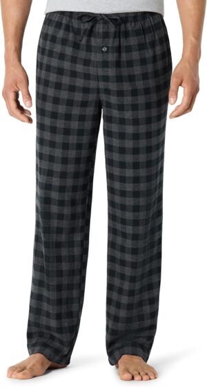 Amazon Essentials Men's Breathable Flannel Pyjama Trousers for men in the UK – soft cotton sleepwear with relaxed fit