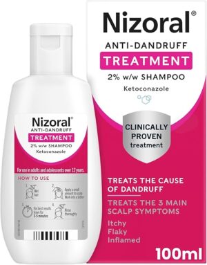 Nizoral Anti-Dandruff Shampoo with Ketoconazole – Effective Treatment for Itchy, Flaky Scalps in the United Kingdom