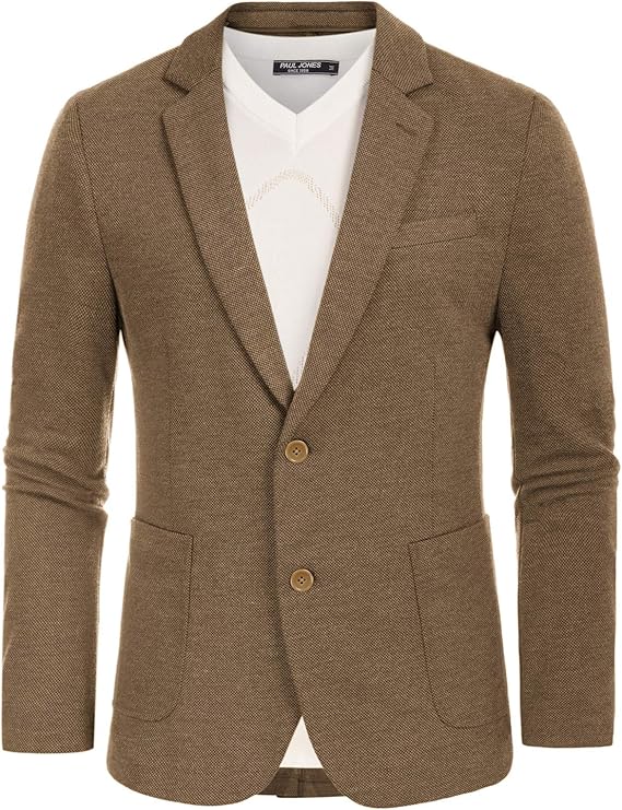 PJ Paul Jones Casual Knit Blazer UK - Image 6