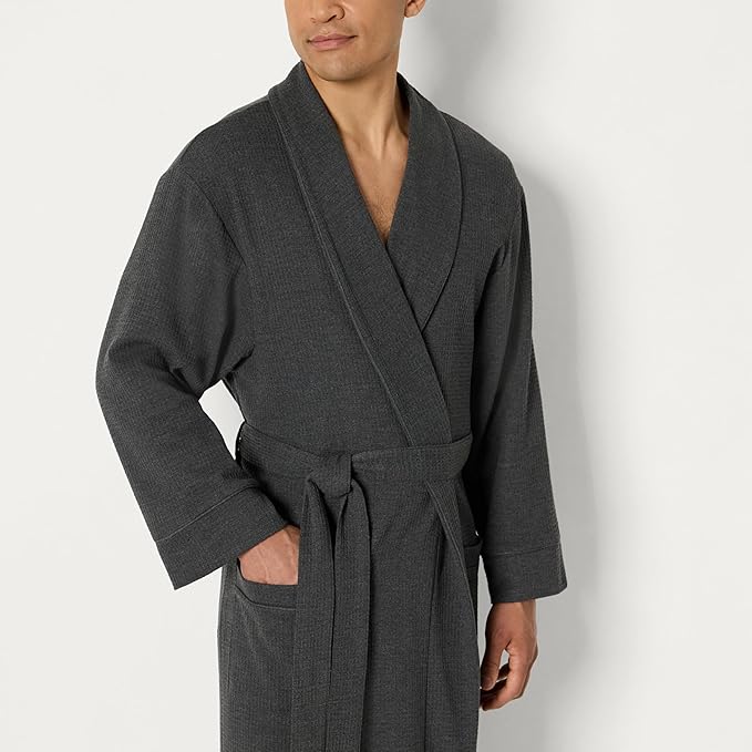Amazon Essentials Waffle Bathrobe UK - Image 5
