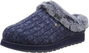 Skechers Women’s Keepsakes Ice Angel Slippers with faux-fur lining – premium cosy footwear for the United Kingdom.