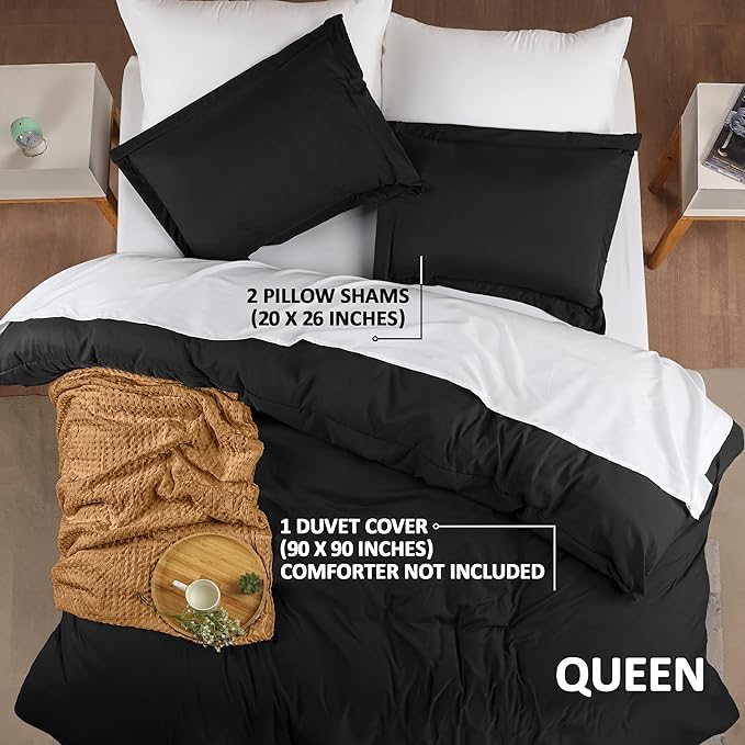 Utopia Premium Queen Bedding Set UK - Image 4