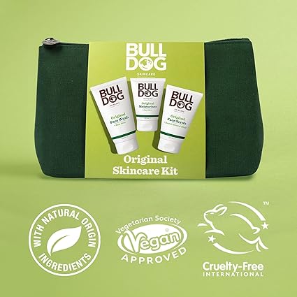 Bulldog Original Men’s Skincare Gift Set – Face Wash, Scrub & Moisturiser | UK - Image 5