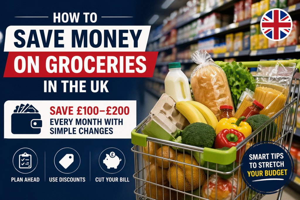 Save money on groceries in the UK with simple tips to reduce food shopping costs